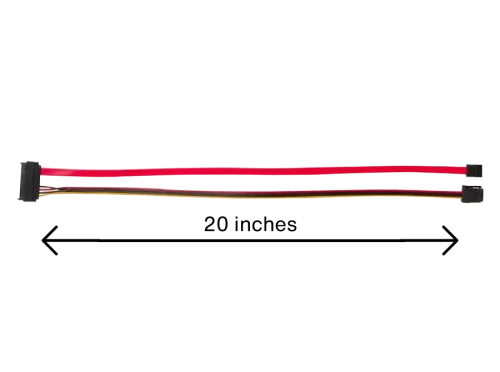 20-inch OpenText SATA/SAS Cable