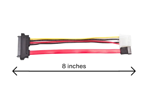 8-inch OpenText SATA:SAS Cable