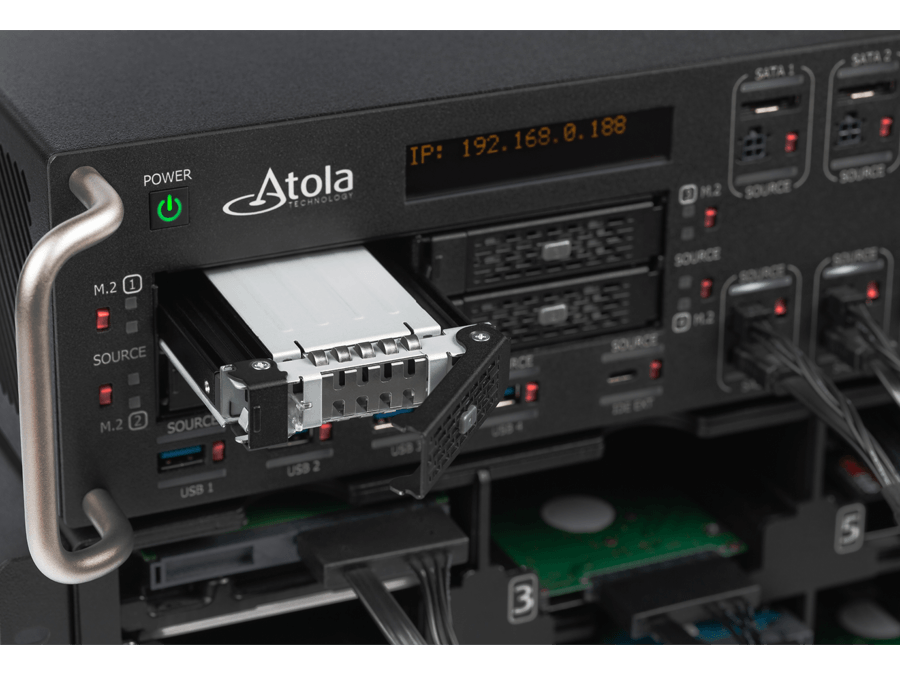 Atola TaskForce 2 Unit NVME plug