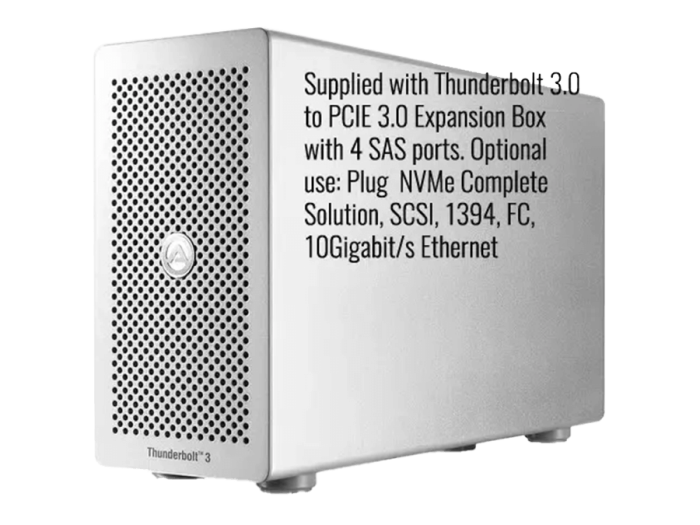 SuperImager Plus 8" T4 Portable Forensic Imaging Unit with Thunderbolt and NVME Ports - Dual Open OS - Image 3