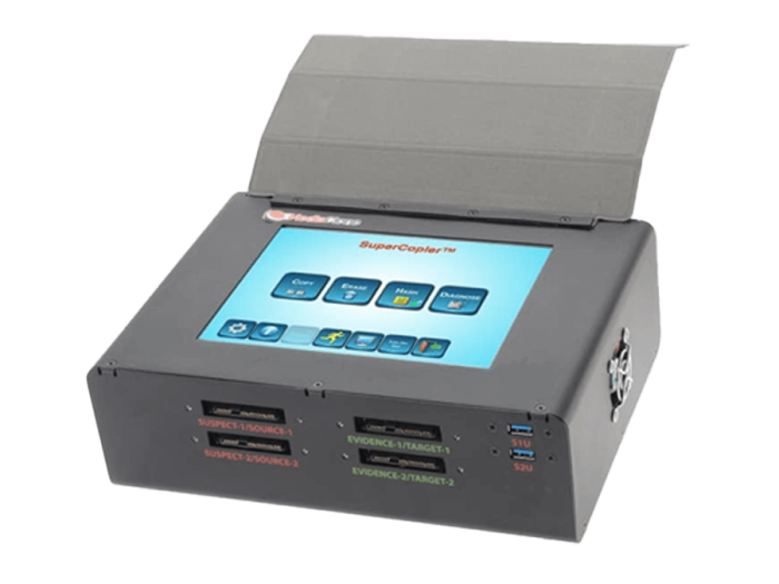 SuperWiper 8" 3 NVME + 7 SATA/SAS Portable Data Erase Unit - Image 2