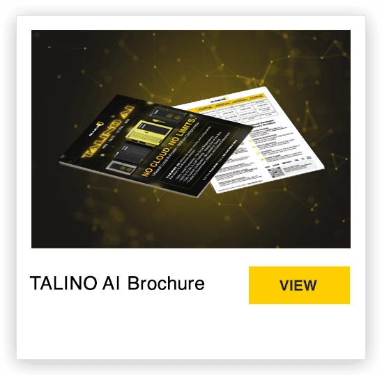TALINO AI brochure
