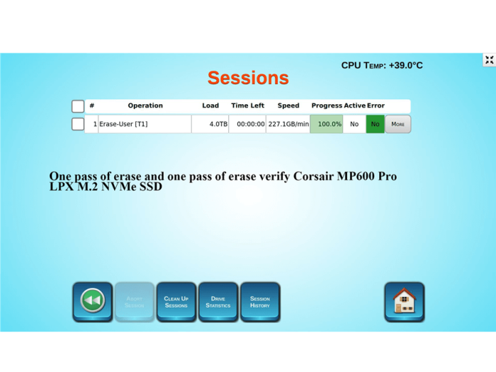 SuperWiper Desktop 12 NVMe - System view img2