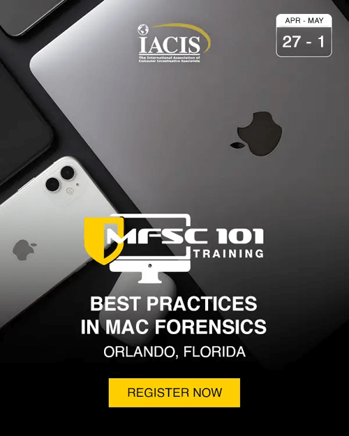 MFSC-101 Event Card IACIS