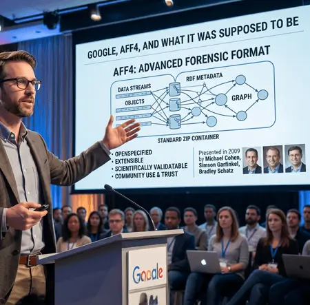 Google, AFF4 uses for investigation