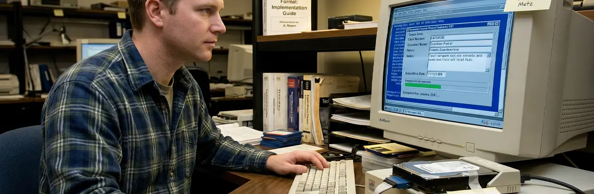 Raw DD image with Forensics Expert