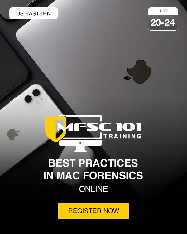 MFSC-101 Online, Eastern Daylight Time July 20